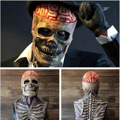 Full Head Skull Mask - Biochemical Latex