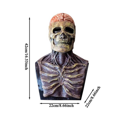 Full Head Skull Mask - Biochemical Latex