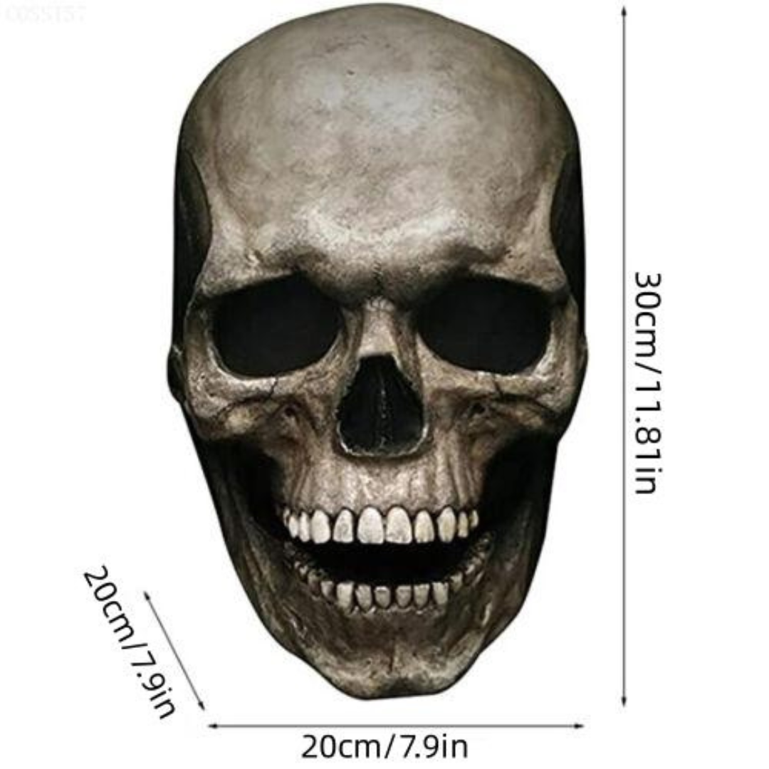 Jaw Movable Skull Mask - Biochemical Latex