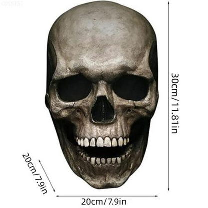 Jaw Movable Skull Mask - Biochemical Latex