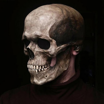 Jaw Movable Skull Mask - Biochemical Latex