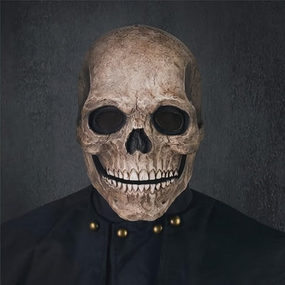 Jaw Movable Skull Mask - Biochemical Latex